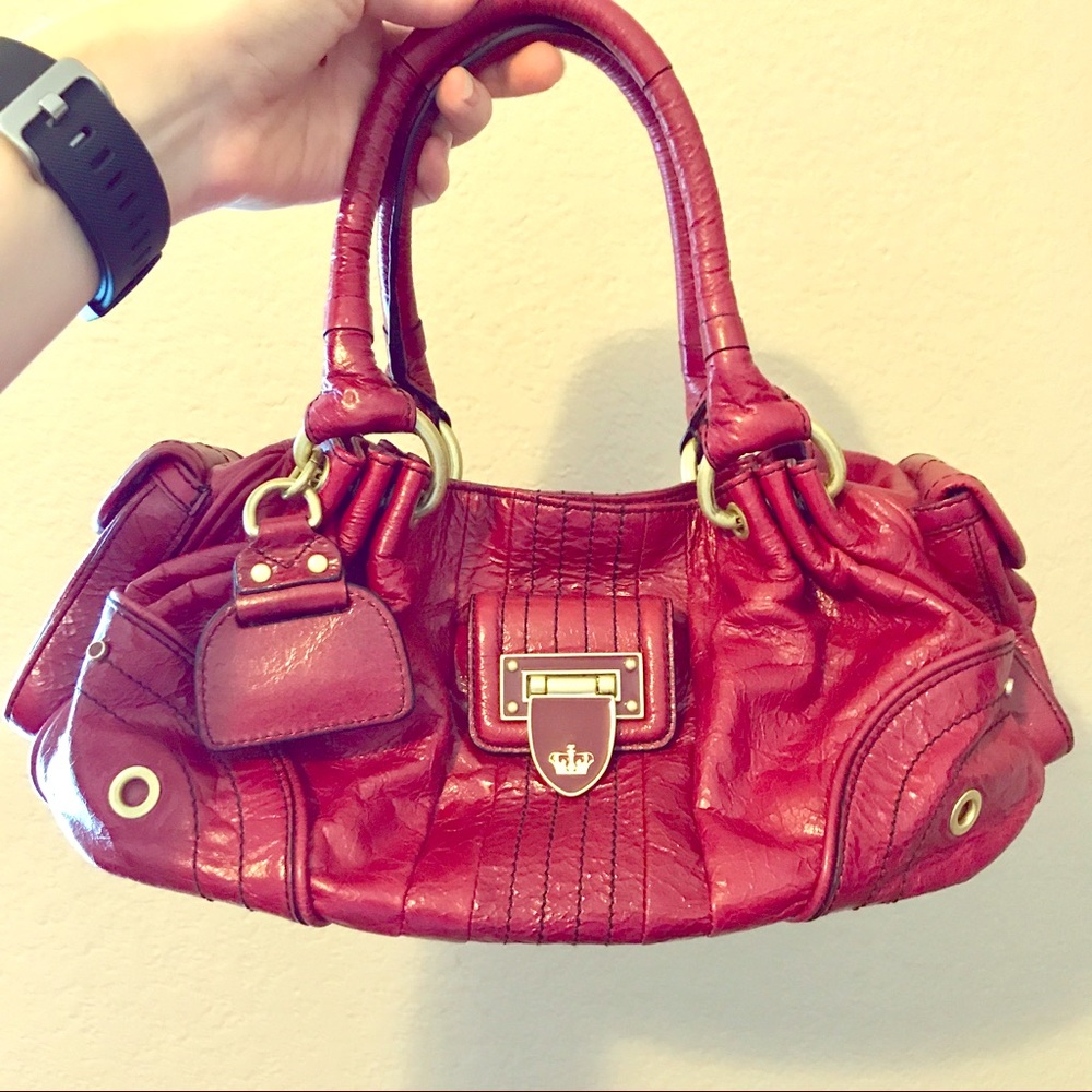 Red leather juicy Couture purse